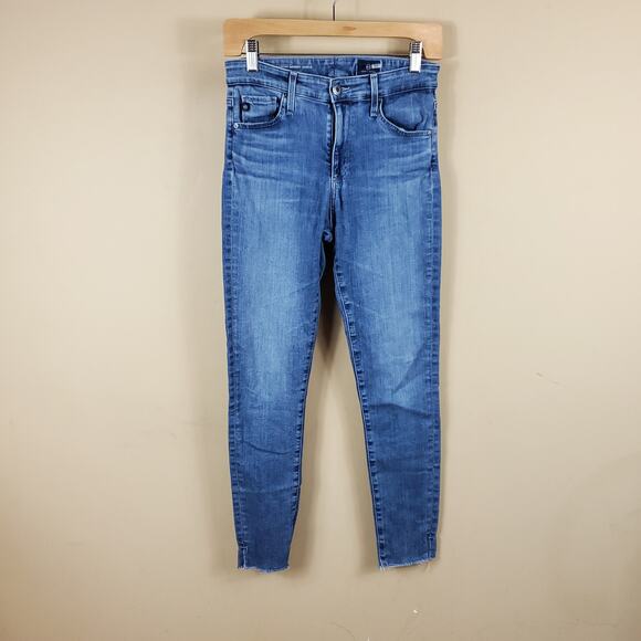 AG Farrah Skinny Ankle Jeans Size 26R - Picture 1 of 12